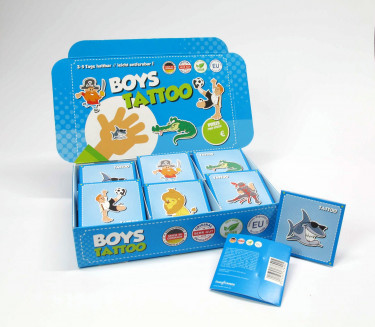 Display Boys tattoo Temporäre Tattoos