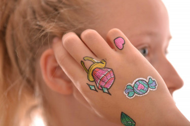 Metallictattoo Kindermotive