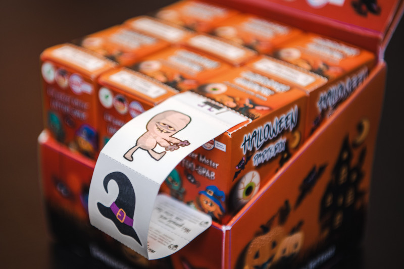 Tattoobox im Display, Temporäre Tattoos