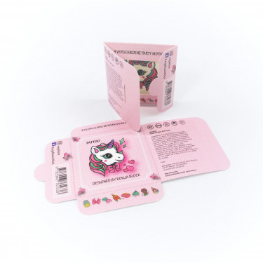 Umschlagverpackung Vorder- und Rückseite